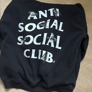 Anti Social Social Club Black Sweater